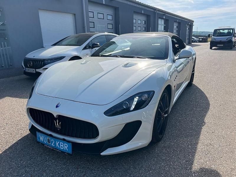 Weiß Gebraucht 2015 Maserati GranCabrio Cabrio | 149.000 € - Bild 1/4