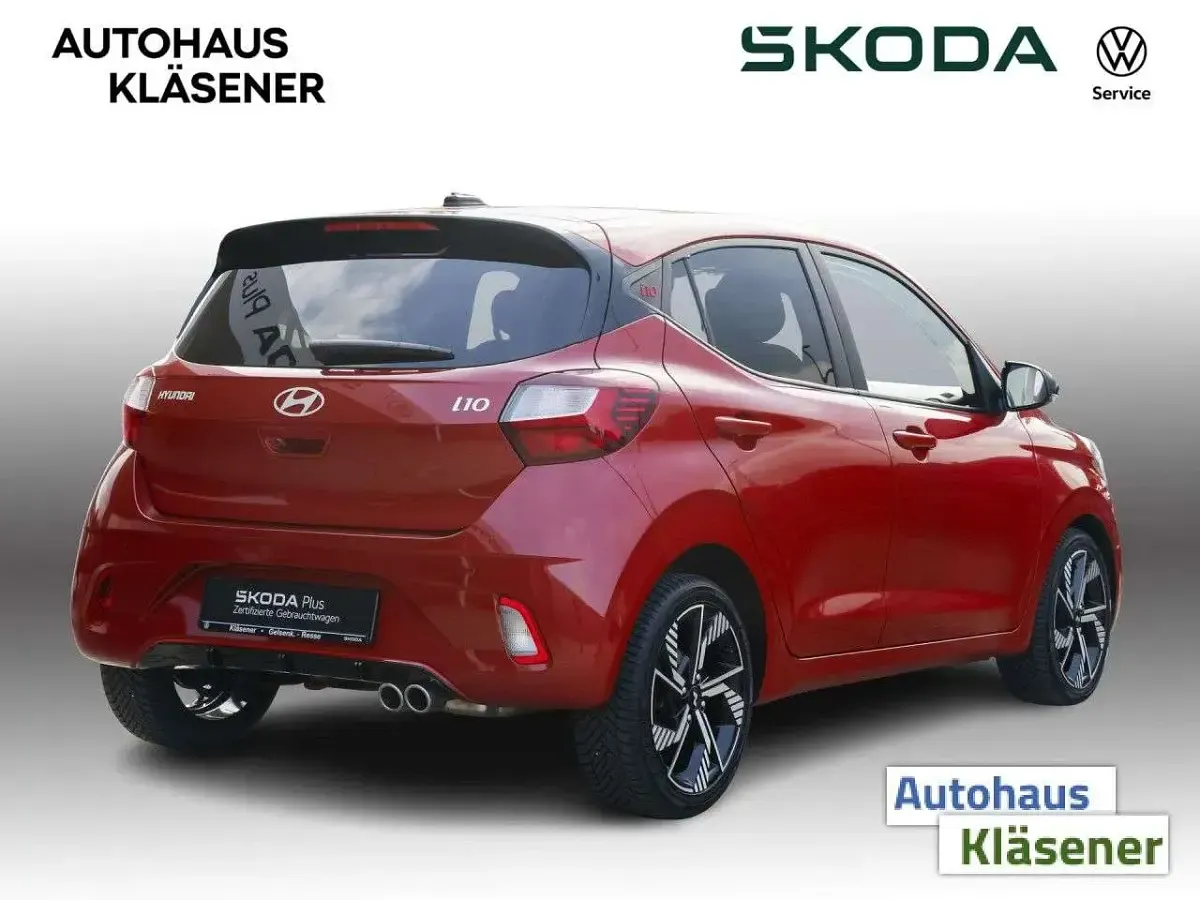 Gebraucht Hyundai i10 N Line 101 PS (74 kW) 2023 Rot Kleinwagen