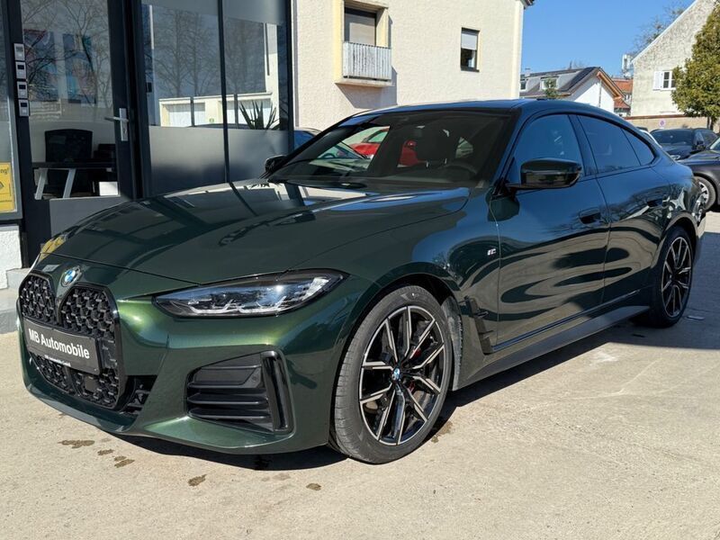 Sanremo green metallic Gebraucht 2022 BMW 420 Gran Coupé M Sport Coupé | 36.990 € (Fairer Preis) - Bild 1/4