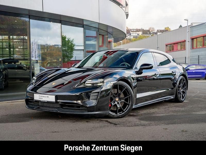 Schwarz Gebraucht 2023 Porsche Taycan GTS Sport Turismo Limousine | 94.900 € (Fairer Preis) - Bild 1/4