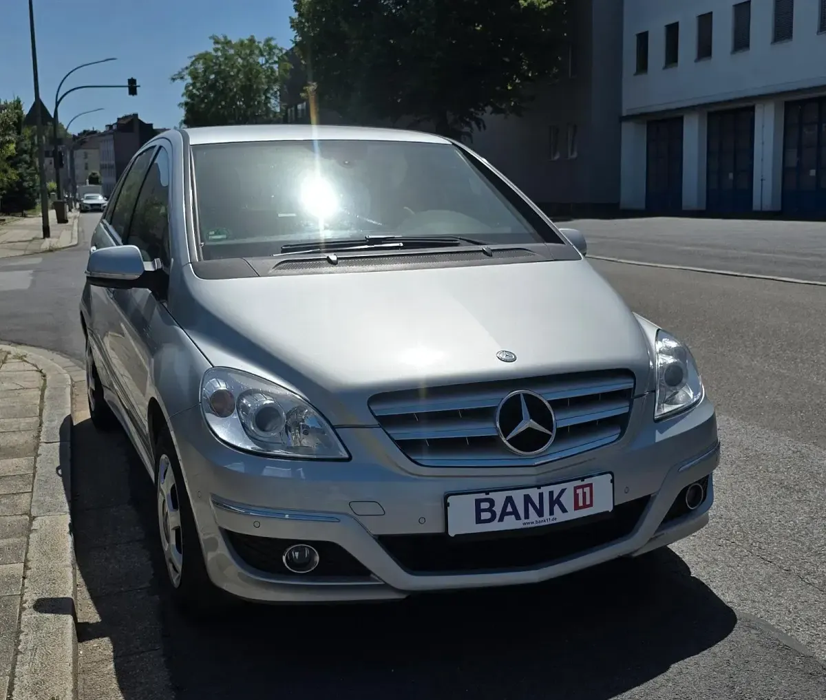 Gebraucht Mercedes B170 116 PS (85 kW) 2008 Grau Van / Kleinbus