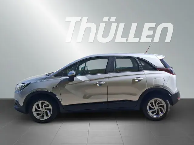 Gebraucht Opel Crossland X Edition 110 PS (80 kW) 2019 Silber SUV