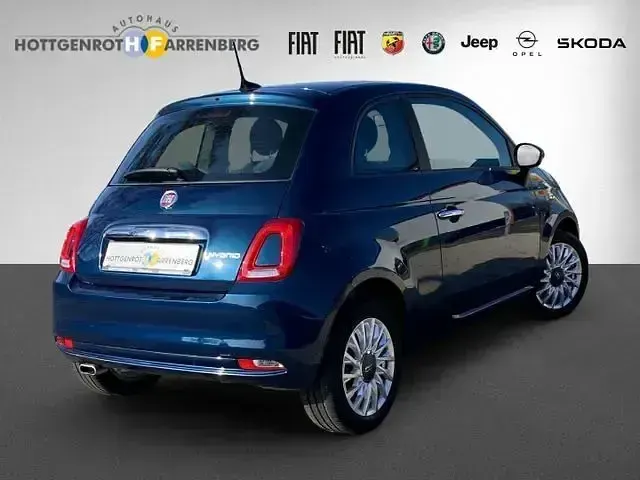 Gebraucht Fiat 500 Lounge 69 PS (50 kW) 2020 Blau Kleinwagen
