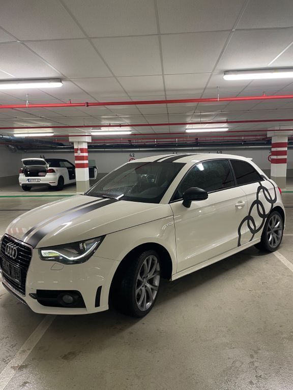 Gebraucht Audi A1 S-Line 185 PS (136 kW) 2011 Weiß Kleinwagen