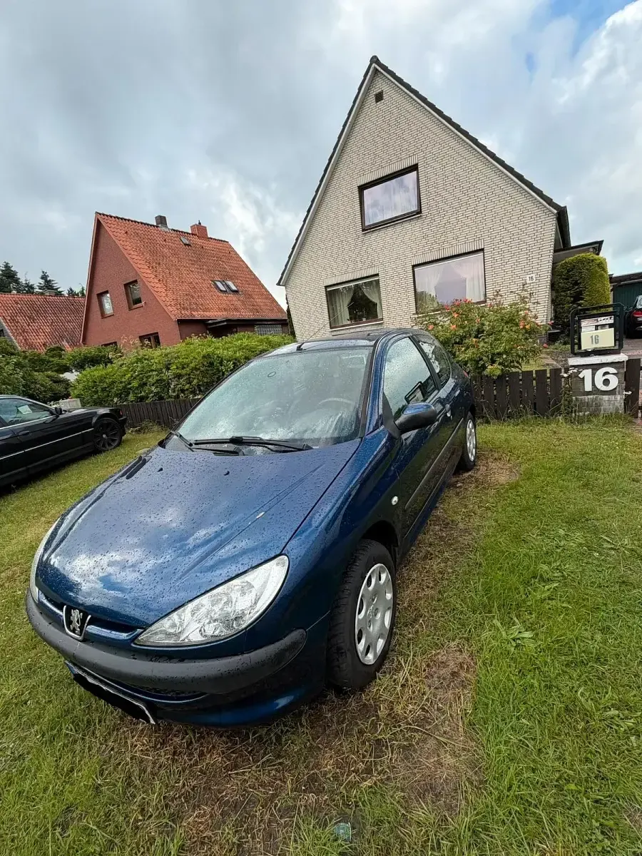 Gebraucht Peugeot 206 75 PS (55 kW) 2007 Blau Coupé