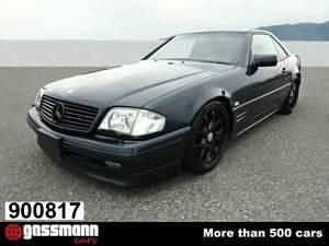 Schwarz Gebraucht 1996 Mercedes SL320 Cabrio | 22.491 € - Bild 1/4