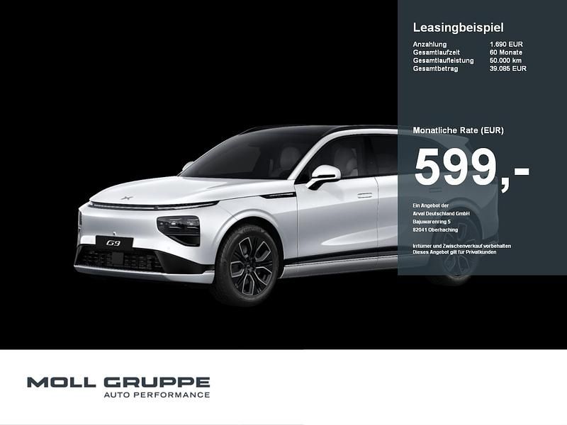 Weiß Neu 2025 XPENG G9 RWD Standard Range SUV | 61.290 € (Superpreis) - Bild 1/2