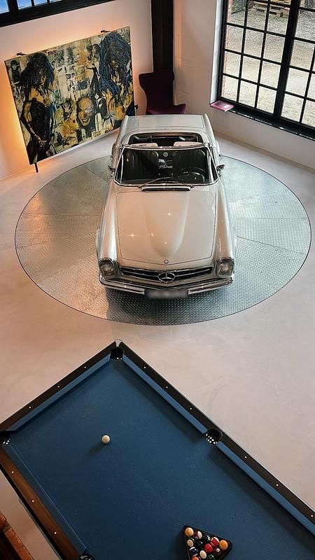 Gebraucht Mercedes SL280 170 PS (125 kW) 1968 Silber Cabrio