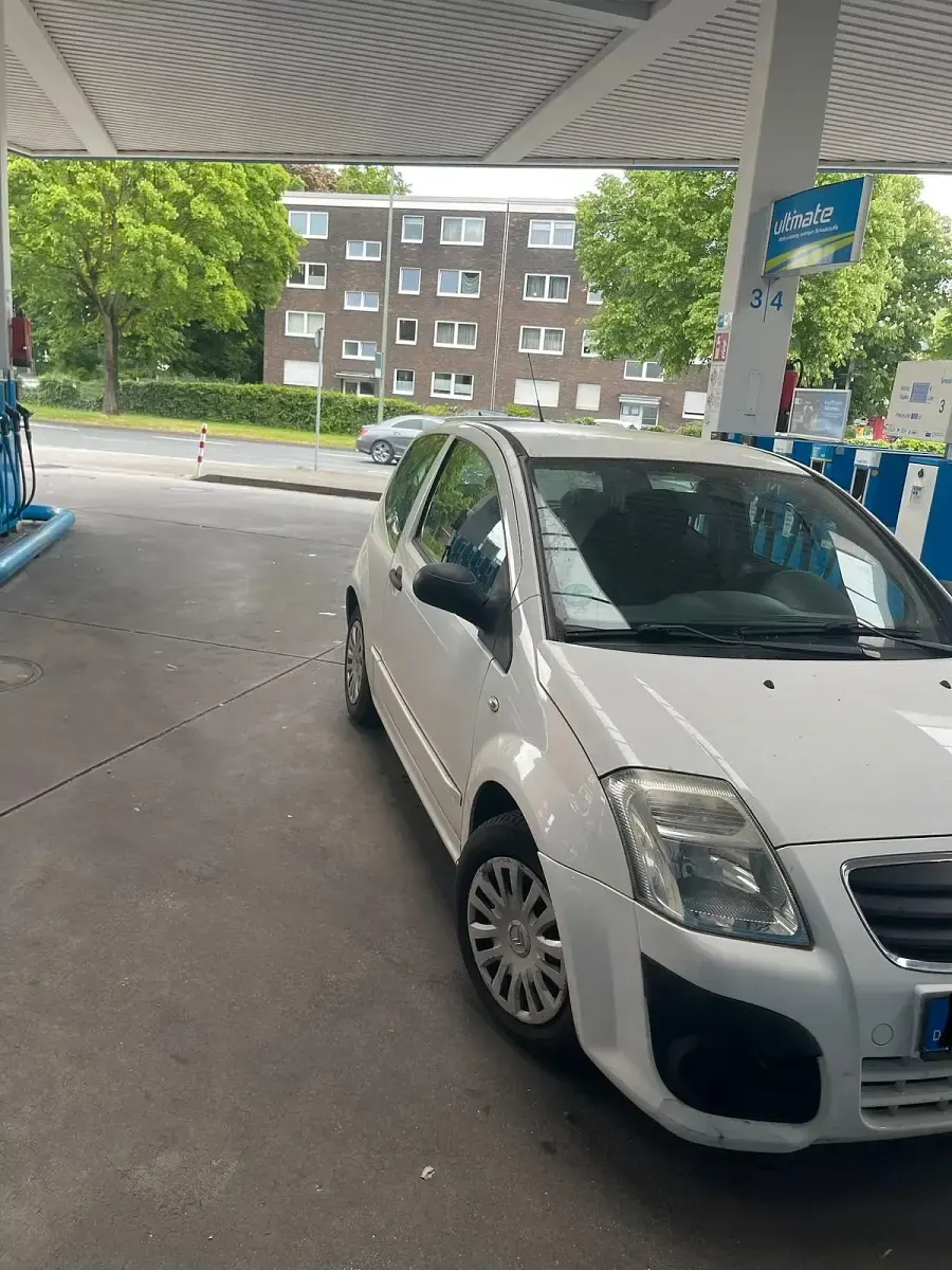 Gebraucht Citroën C2 2009 Weiß Kleinwagen