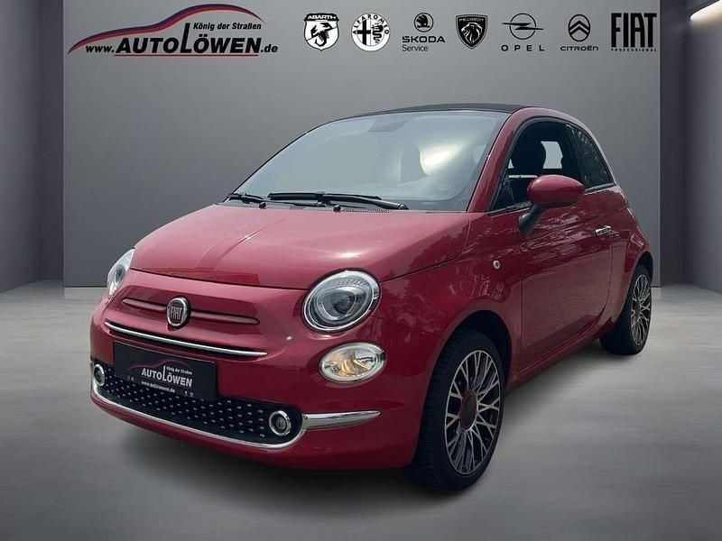 Passione rot (rot) Gebraucht 2024 Fiat 500 Red Cabrio | 15.380 € (Fairer Preis) - Bild 1/4