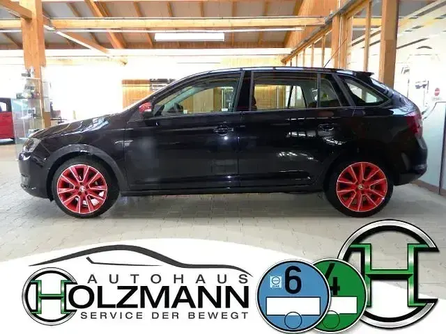 Gebraucht Skoda Rapid 90 PS (66 kW) 2016 Schwarz Limousine