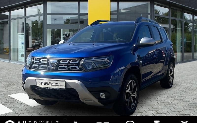 Blau Gebraucht 2022 Dacia Duster Prestige SUV | 15.990 € (Superpreis) - Bild 1/3