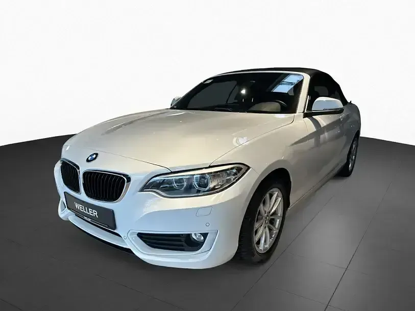 Second-hand BMW 218 Advantage 150 CP (110 kW) 2017 Alb Cabrio