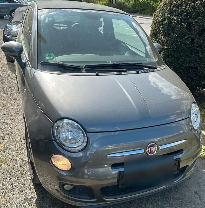 Grau Gebraucht 2014 Fiat 500 Cabrio | 9.000 € (Fairer Preis) - Bild 1/4