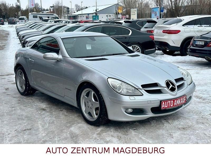 Gebraucht Mercedes SLK200 AMG 163 PS (119 kW) 2004 Silber Cabrio