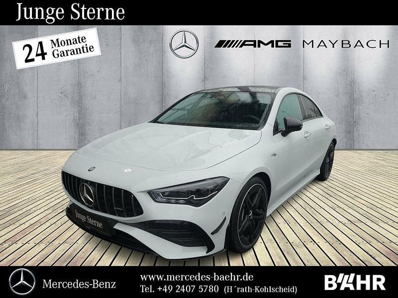 Digitalweiß Gebraucht 2024 Mercedes CLA35 AMG AMG Coupé | 49.950 € (Fairer Preis) - Bild 1/4