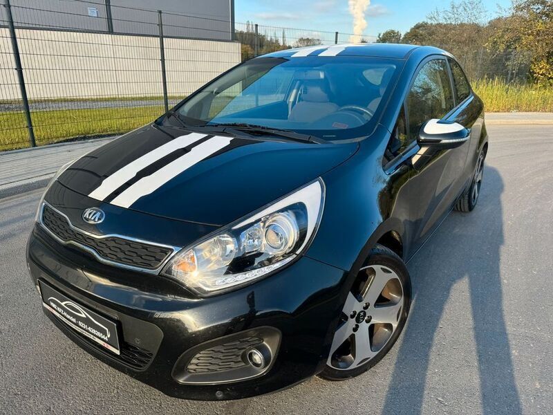 Schwarz Gebraucht 2012 Kia Rio Spirit Kleinwagen | 4.990 € (Teuer) - Bild 1/4