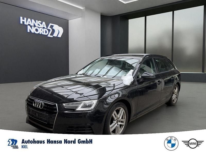 Schwarz / brillantschwarz Gebraucht 2018 Audi A4 Basis Kombi | 11.888 € (Superpreis) - Bild 1/4