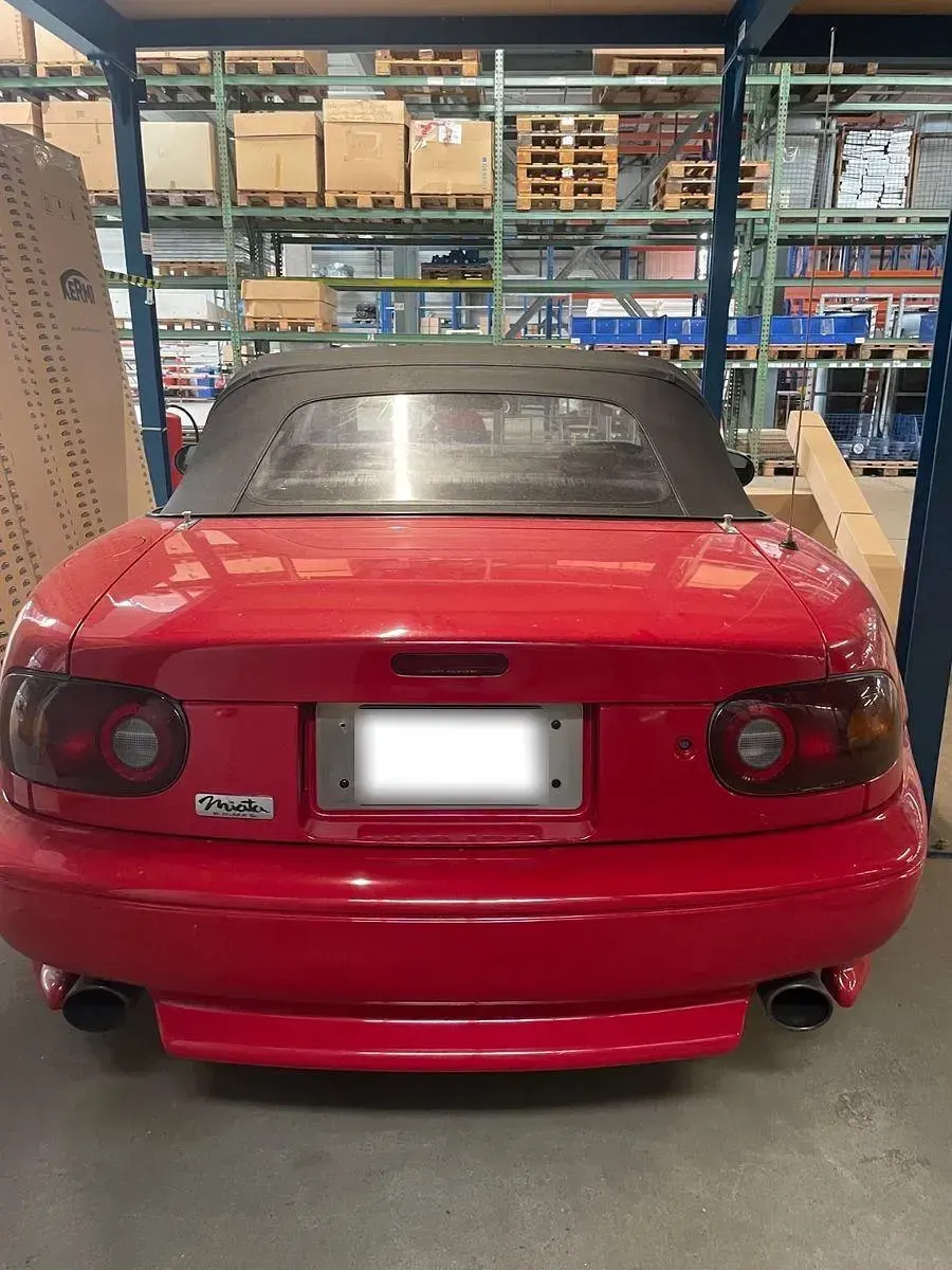 Gebraucht Mazda MX5 116 PS (85 kW) 1990 Rot Cabrio