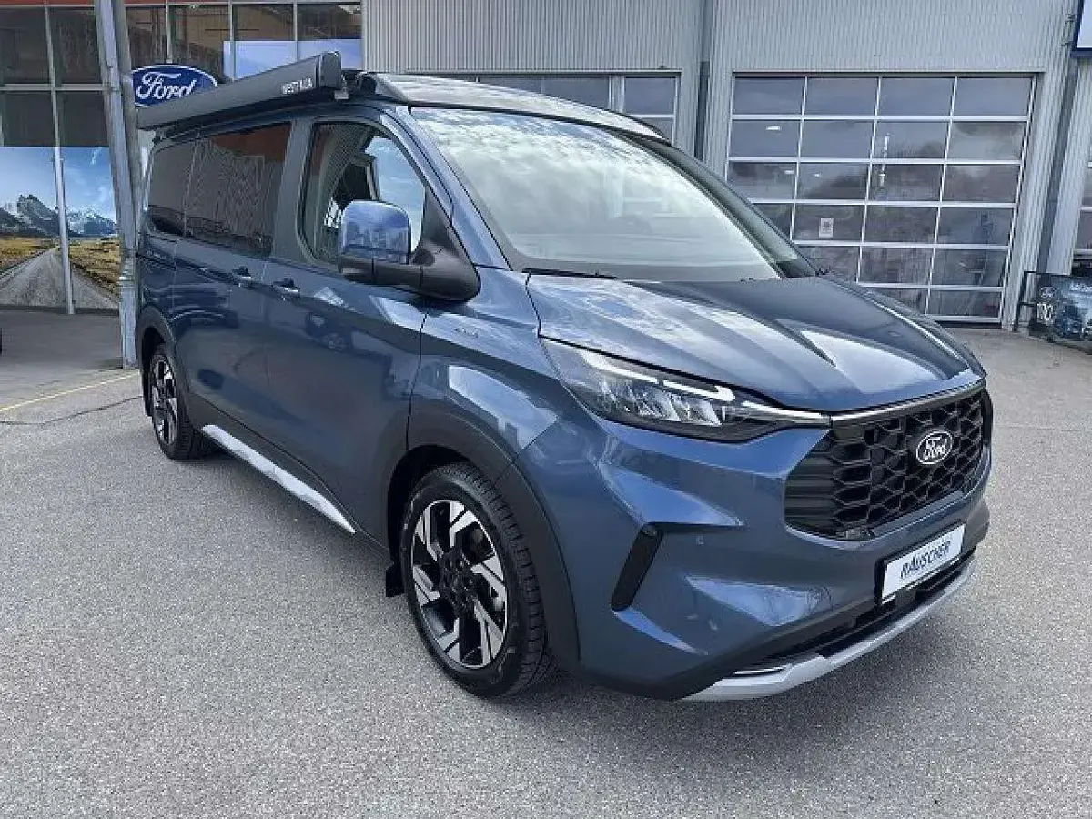 Neu Ford Tourneo Nugget 170 PS (125 kW) 2026 Blau Van / Kleinbus