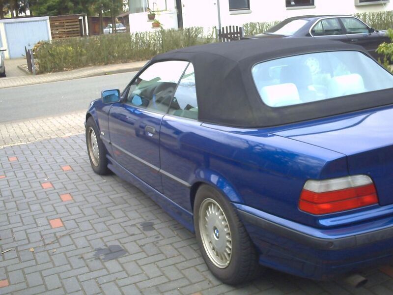 Gebraucht BMW 320 Cabriolet Sport Line 150 PS (110 kW) 1999 Blau Cabrio