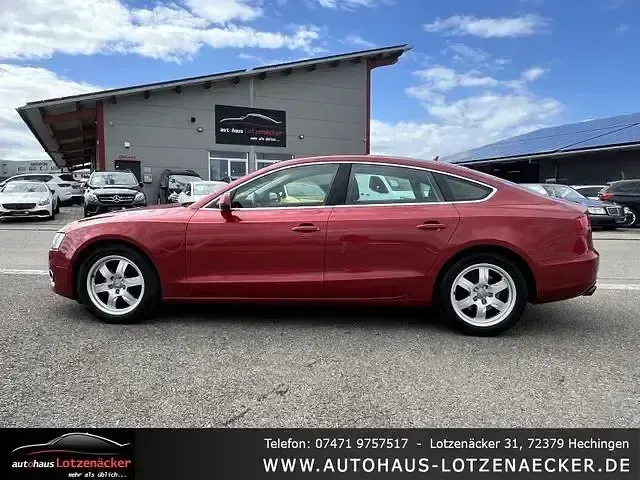 Gebraucht Audi A5 Sportback Ambiente 180 PS (132 kW) 2010 Rot Kleinwagen