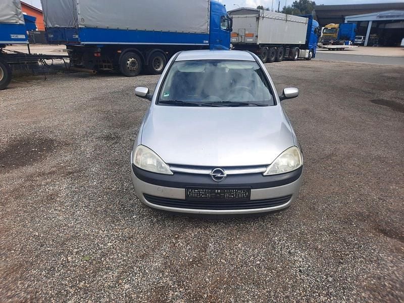 Grau Gebraucht 2003 Opel Corsa Limousine | 350 € (Superpreis) - Bild 1/4