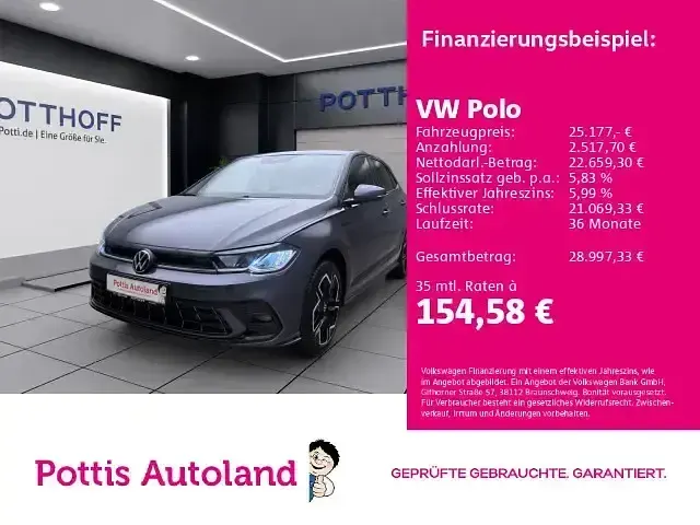 Gebraucht VW Polo R-line 116 PS (85 kW) 2026 Kleinwagen