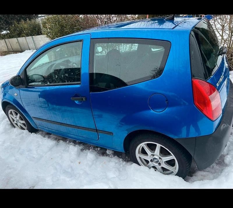 Gebraucht Citroën C2 60 PS (44 kW) 2005 Blau Kleinwagen