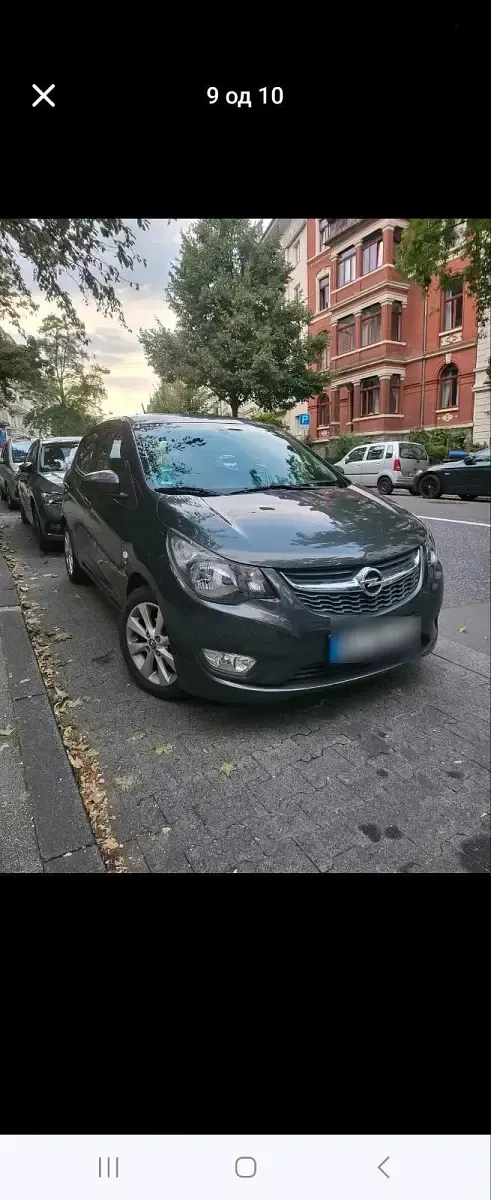 Gebraucht Opel Karl 2017 Grau Kleinwagen