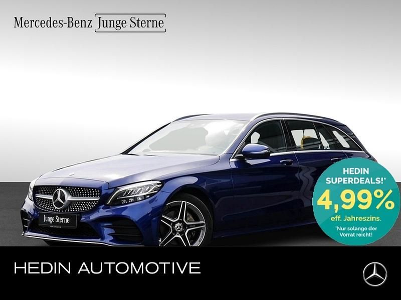 Blau Gebraucht 2020 Mercedes C200 AMG Kombi | 28.790 € (Etwas zu teuer) - Bild 1/4