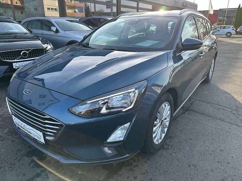 Gebraucht Ford Focus Titanium 125 PS (91 kW) 2021 Chromablau metallic Kombi