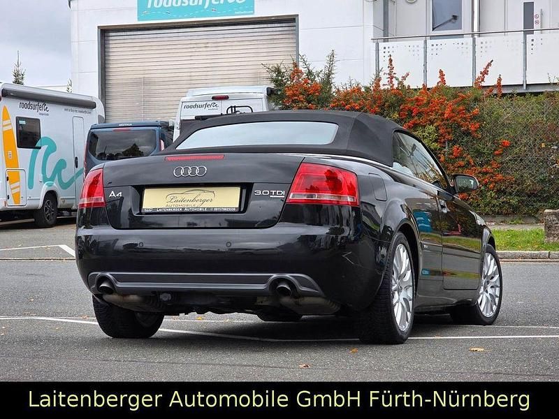 Gebraucht Audi A4 Cabriolet S-Line 232 PS (170 kW) 2008 Schwarz Cabrio