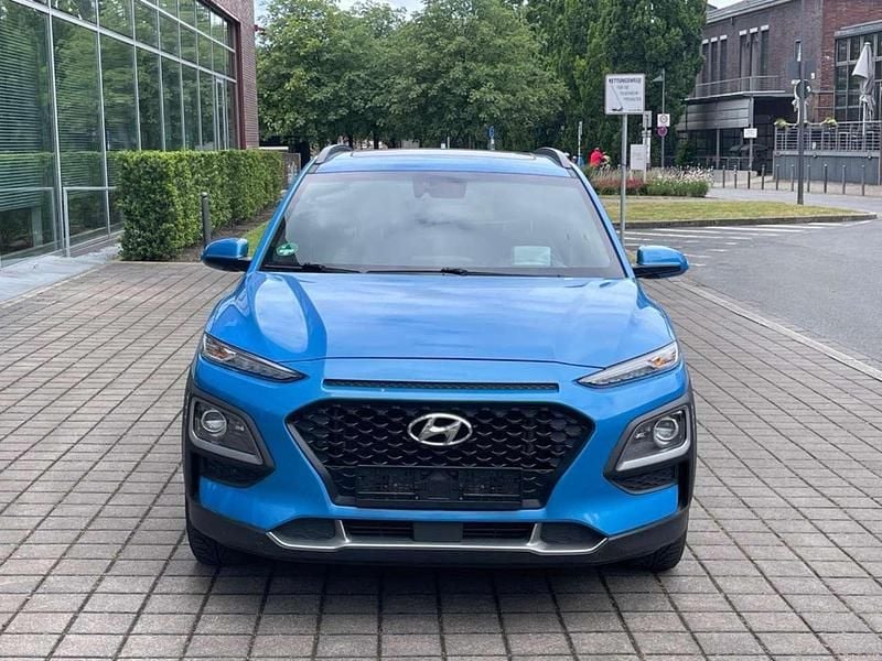 Blau Gebraucht 2019 Hyundai Kona YES! SUV | 11.500 € (Superpreis) - Bild 1/4