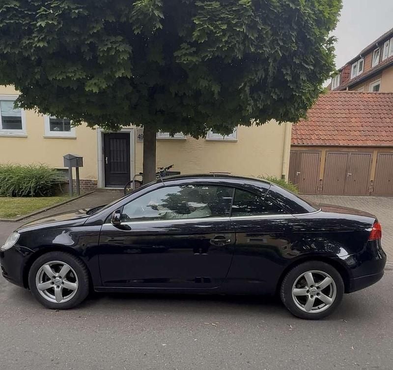 Schwarz Gebraucht 2006 VW Eos Cabrio | 3.500 € (Superpreis) - Bild 1/4