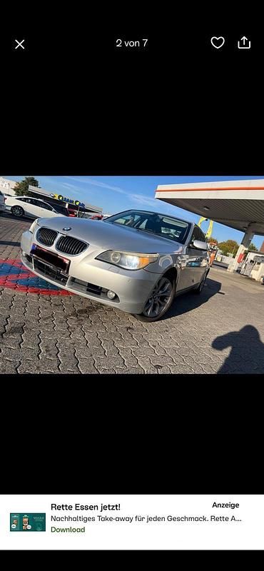 Silber Gebraucht 2005 BMW 525 Limousine | 6.999 € - Bild 1/4