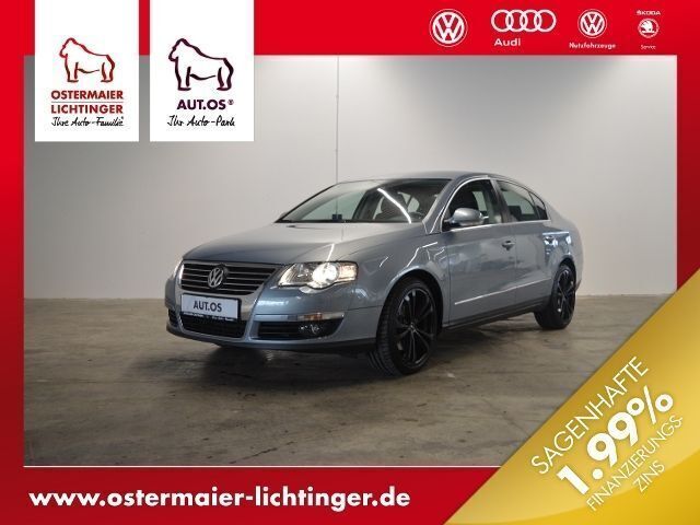 Grau metallic Gebraucht 2009 VW Passat Comfortline Limousine | 10.580 € - Bild 1/4