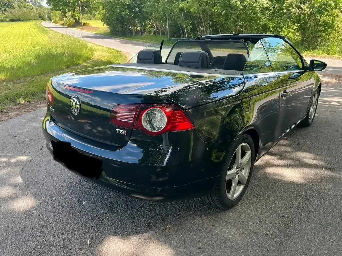 Gebraucht VW Eos Edition 122 PS (89 kW) 2010 Schwarz Cabrio