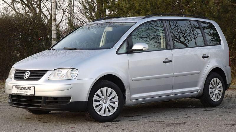 Gebraucht VW Touran Conceptline 102 PS (75 kW) 2005 Silber Van / Kleinbus