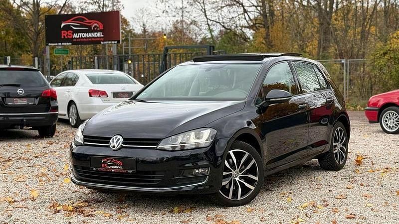 Schwarz Gebraucht 2014 VW Golf VII Highline Limousine | 10.999 € (Fairer Preis) - Bild 1/4