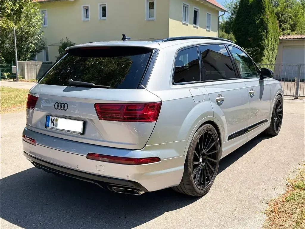 Gebraucht Audi Q7 S-line plus 272 PS (200 kW) 2015 Silber SUV