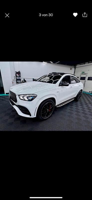 Weiß Gebraucht 2020 Mercedes GLE53 AMG AMG Coupé | 71.999 € - Bild 1/4