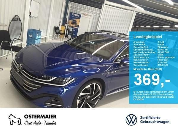 Blau (lapiz blue) Gebraucht 2025 VW Arteon R-line Kombi | 41.989 € (Guter Preis) - Bild 1/4