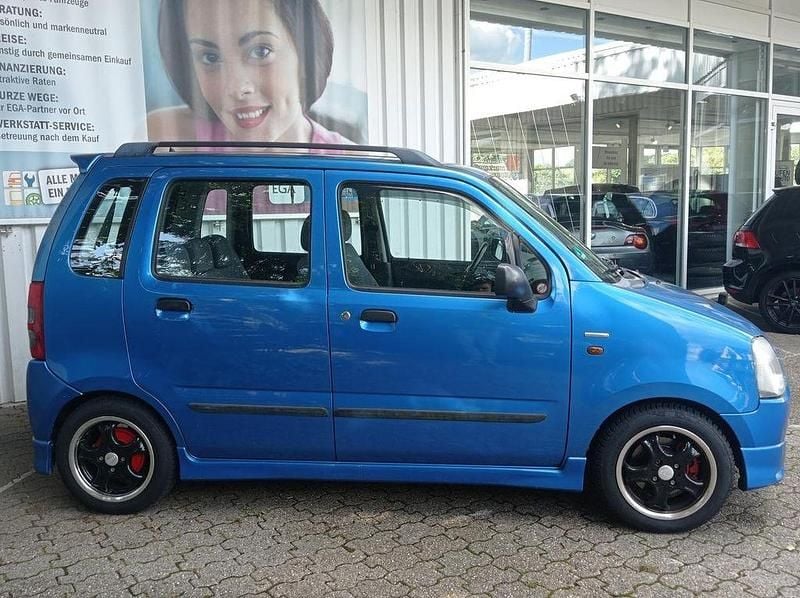Gebraucht Suzuki Wagon R+ 76 PS (55 kW) 2003 Blau Van / Kleinbus