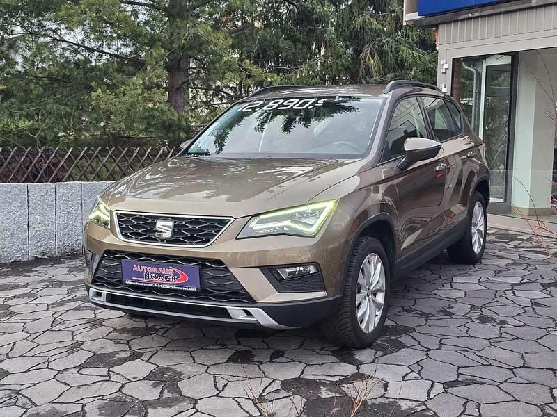 Golden cognac 10 Gebraucht 2016 Seat Ateca Style SUV | 12.890 € (Superpreis) - Bild 1/4
