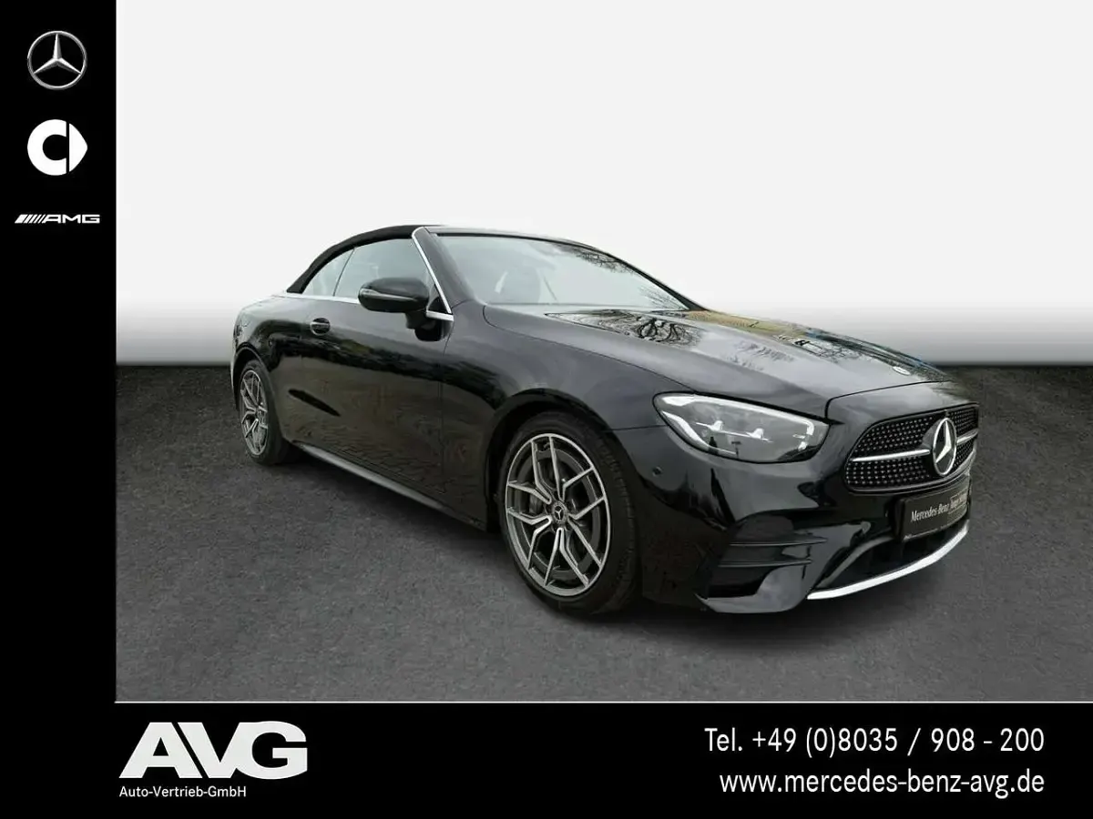 Gebraucht Mercedes E300 AMG 258 PS (189 kW) 2021 Schwarz Cabrio