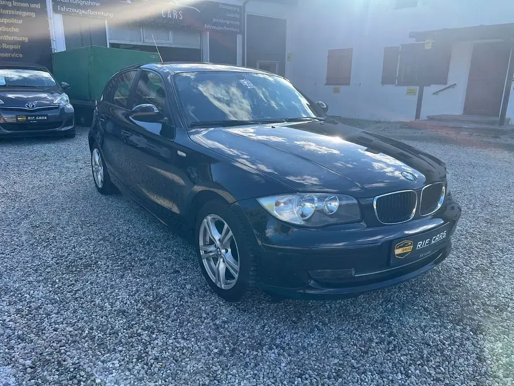 Gebraucht BMW 116 Advantage 122 PS (89 kW) 2008 Schwarz Kleinwagen