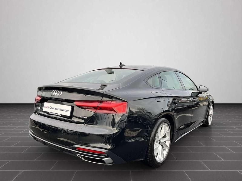 Second-hand Audi A5 Advanced Plus 204 CP (150 kW) 2022 Negru Coupe