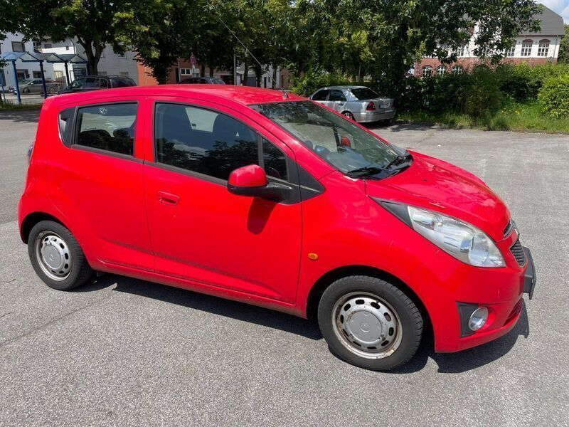 Rot Gebraucht 2010 Chevrolet Spark LS Kleinwagen | 2.500 € - Bild 1/4