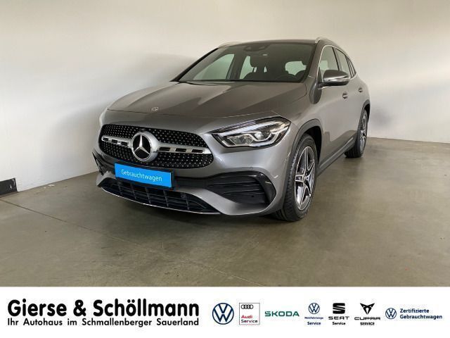 Mountaingrey metallic (metallic) Gebraucht 2020 Mercedes GLA220 AMG SUV | 33.950 € (Fairer Preis) - Bild 1/4
